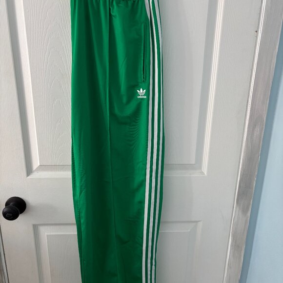 Vintage Style Adidas Green Track Pants - Picture 3 of 3